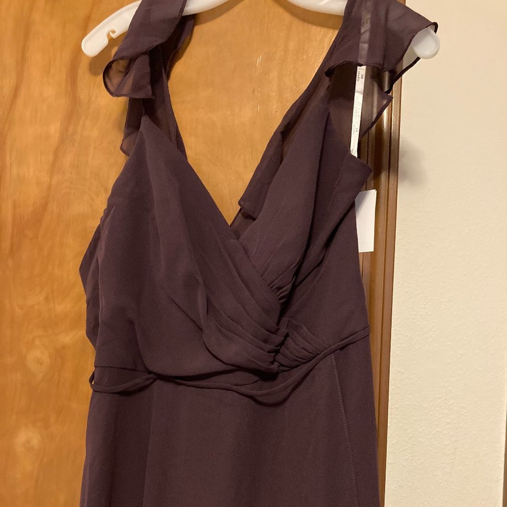 Purple Bridesmaid Dress from David's Bridal (DB Studio)